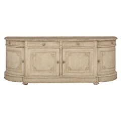 French 19th Century Louis XVI St. Patinated Wood Buffet