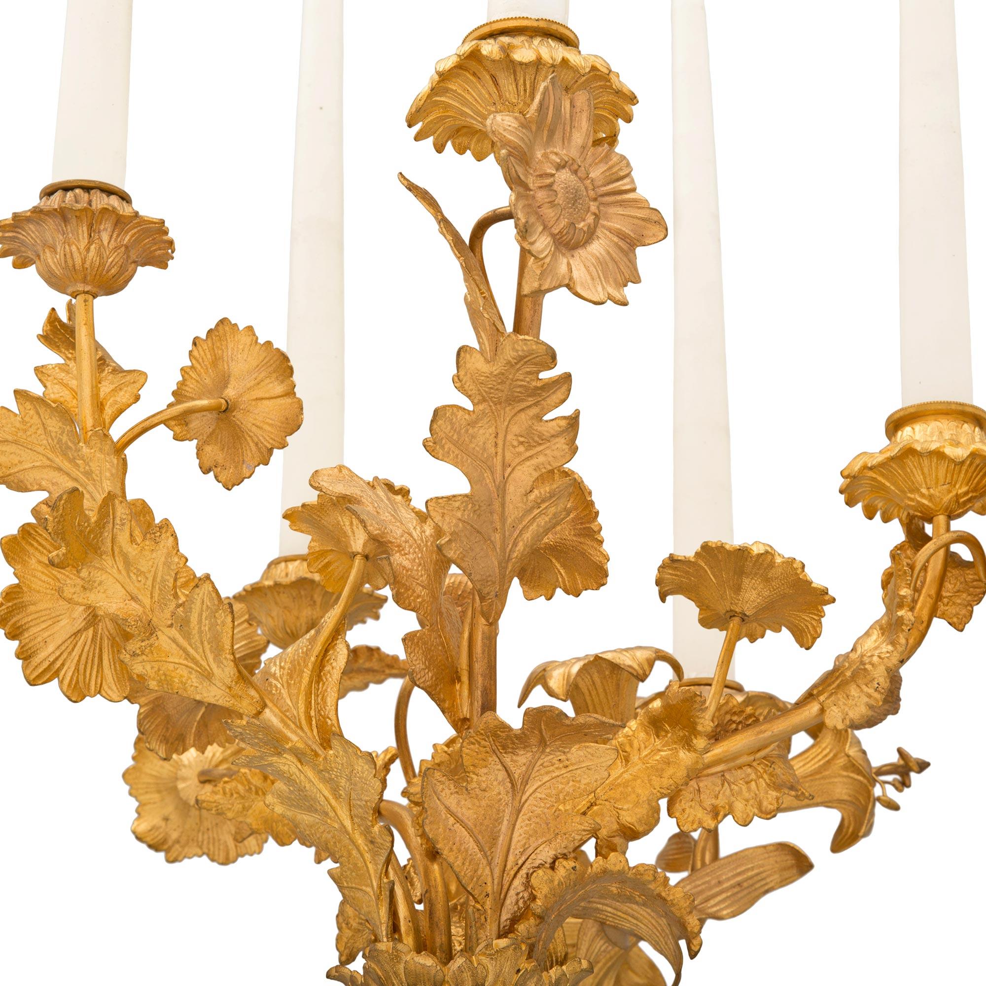 French 19th century Louis XVI st. Sévres Porcelain, patinated Bronze and Ormolu For Sale 6