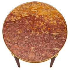French 19th Century Louis XVI St. Side Table Attributed To François Linke