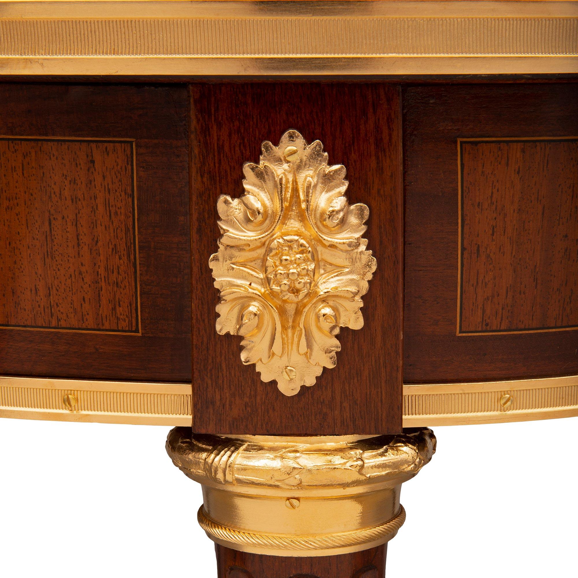 French 19th Century Louis XVI St. Side Table Attributed To François Linke For Sale 2
