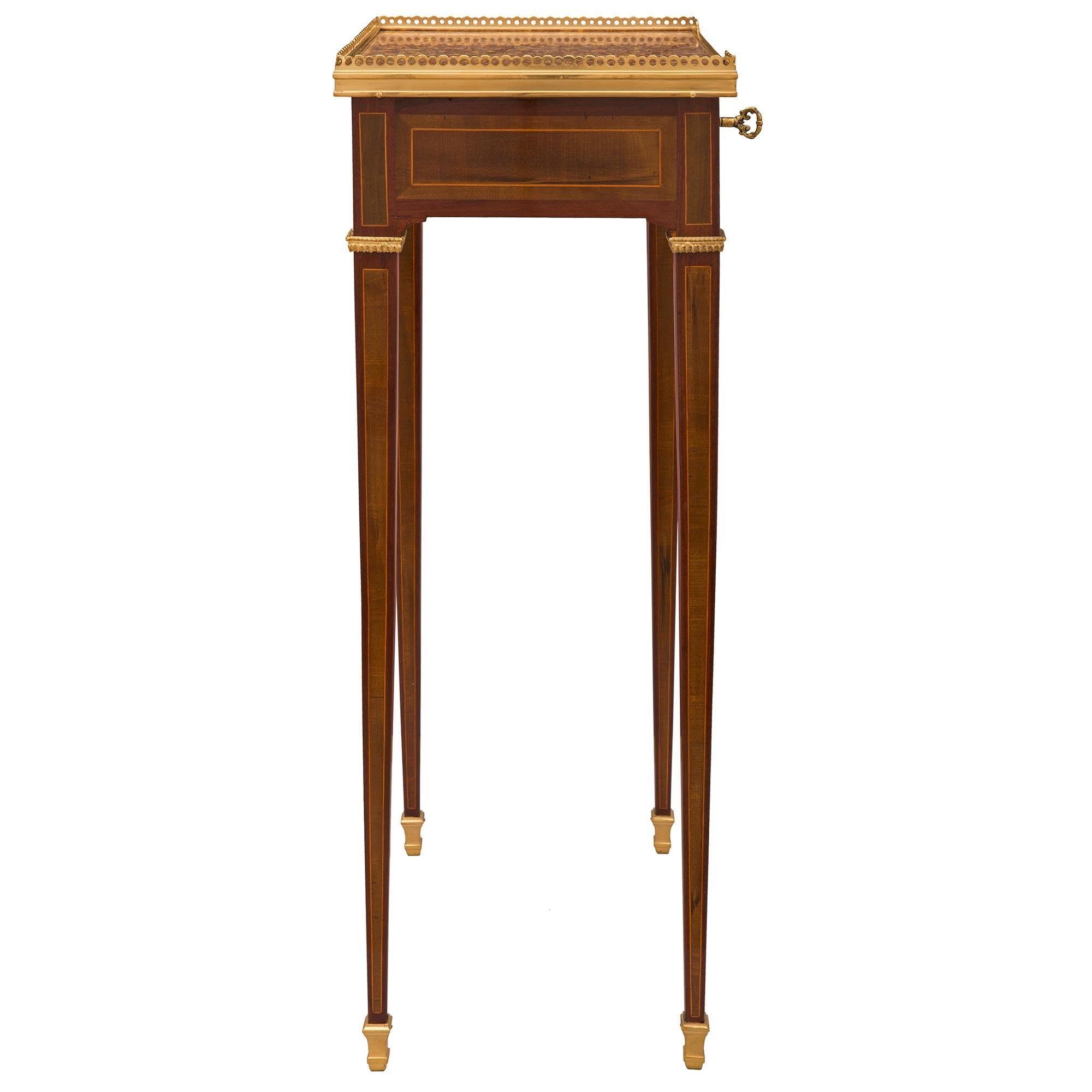 French 19th Century Louis XVI St. Side Table For Sale 1