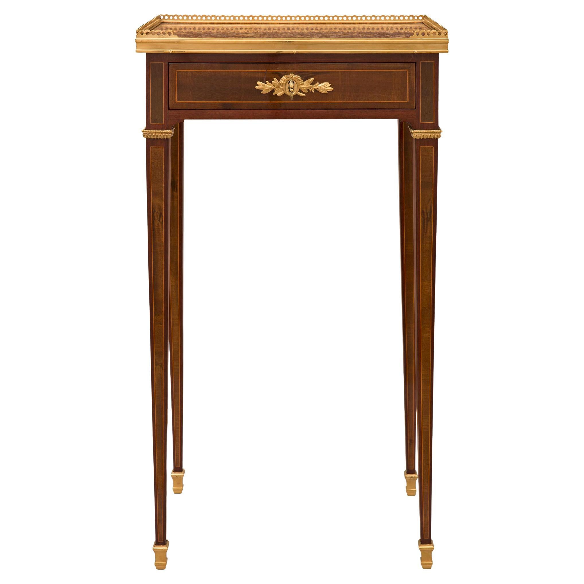 French 19th Century Louis XVI St. Side Table