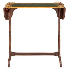 French 19th Century Louis XVI St. Tulipwood and Ormolu Side Table