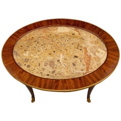 French 19th Century Louis XVI St. Tulipwood Coffee Table