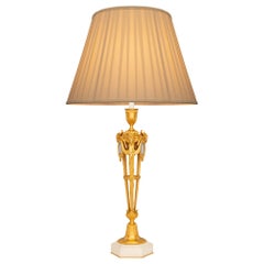Lampe Athénienne en porcelaine et bronze doré de Wedgwood du XIXe siècle