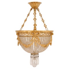 French 19th Century Louis XVI Style Baccarat Crystal Chandelier