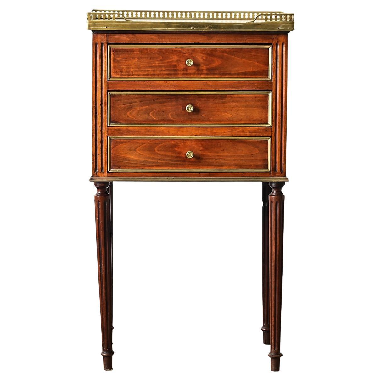 French 19th Century Louis XVI Style Bedside Table