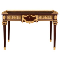 French 19th Century Louis XVI Style Belle Époque Period Desk