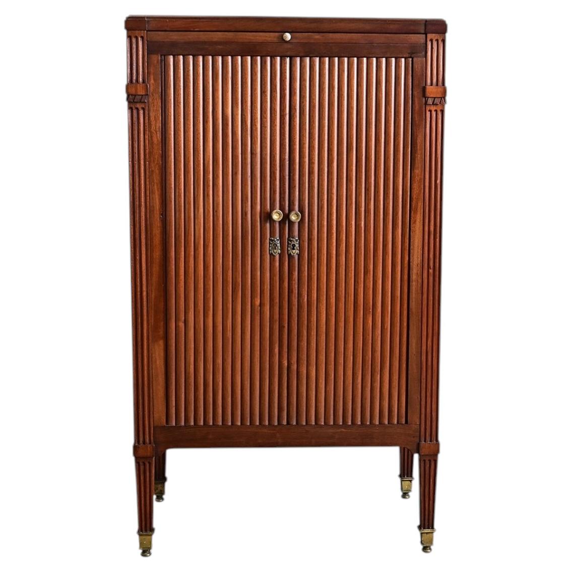 French 19th Century Louis XVI Style Butler’s Cabinet-Chiffoniere For Sale