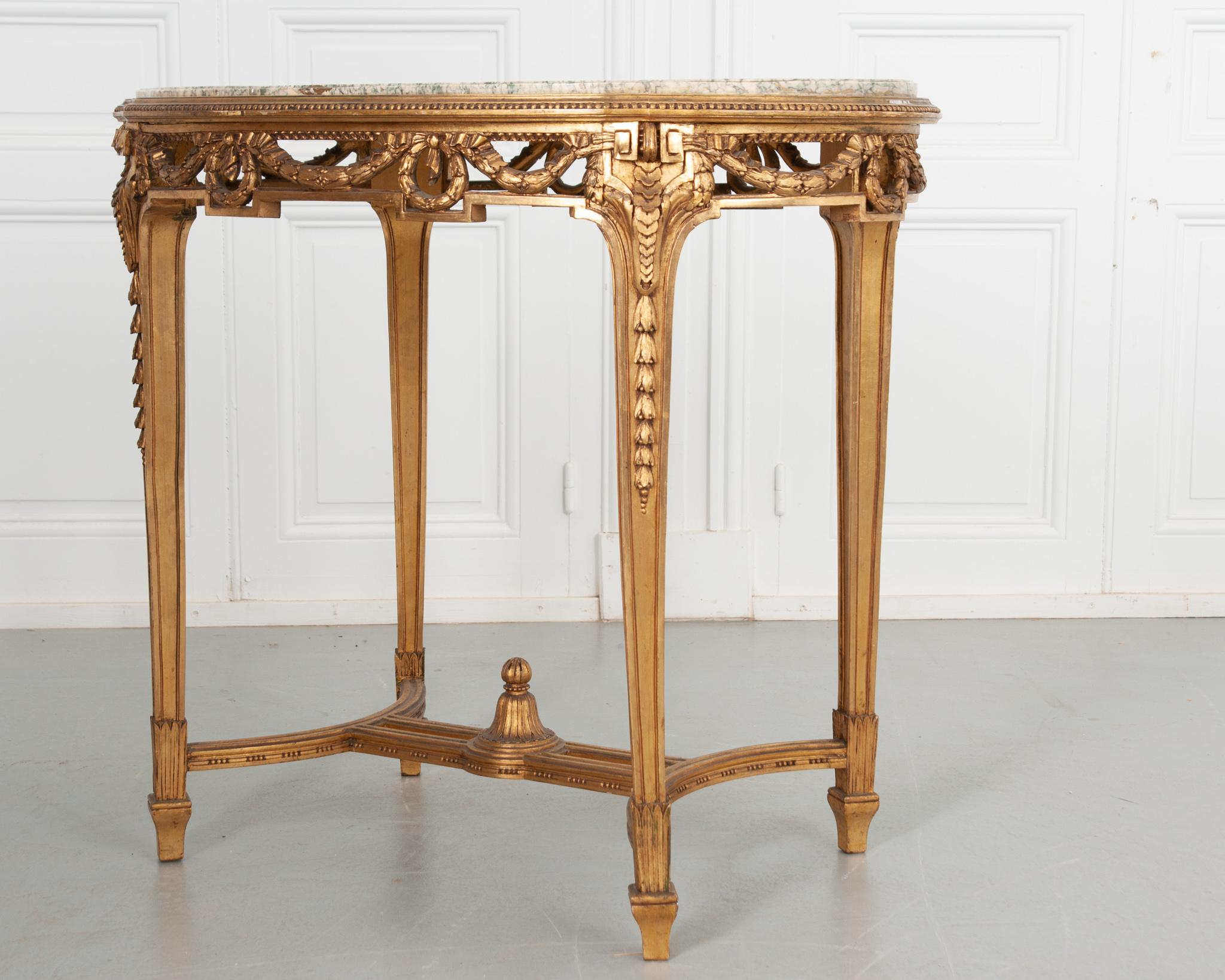 French 19th Century Louis XVI Style Center Table For Sale 6
