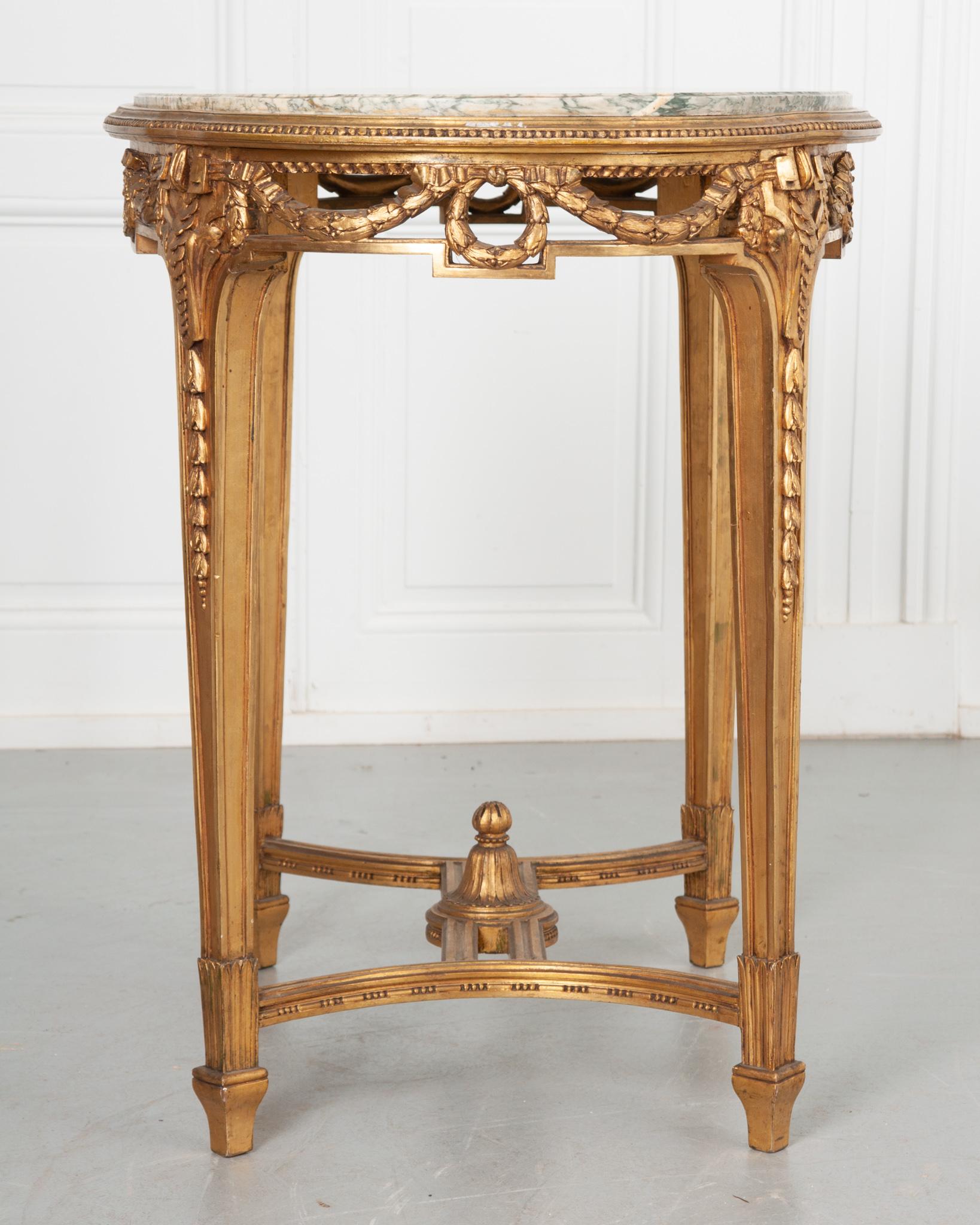 French 19th Century Louis XVI Style Center Table For Sale 8