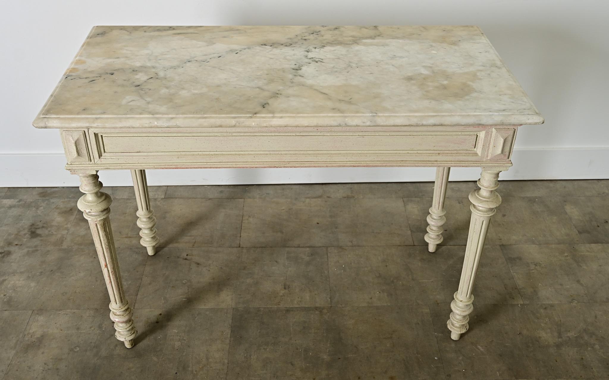 French 19th Century Louis XVI Style Center Table For Sale 3