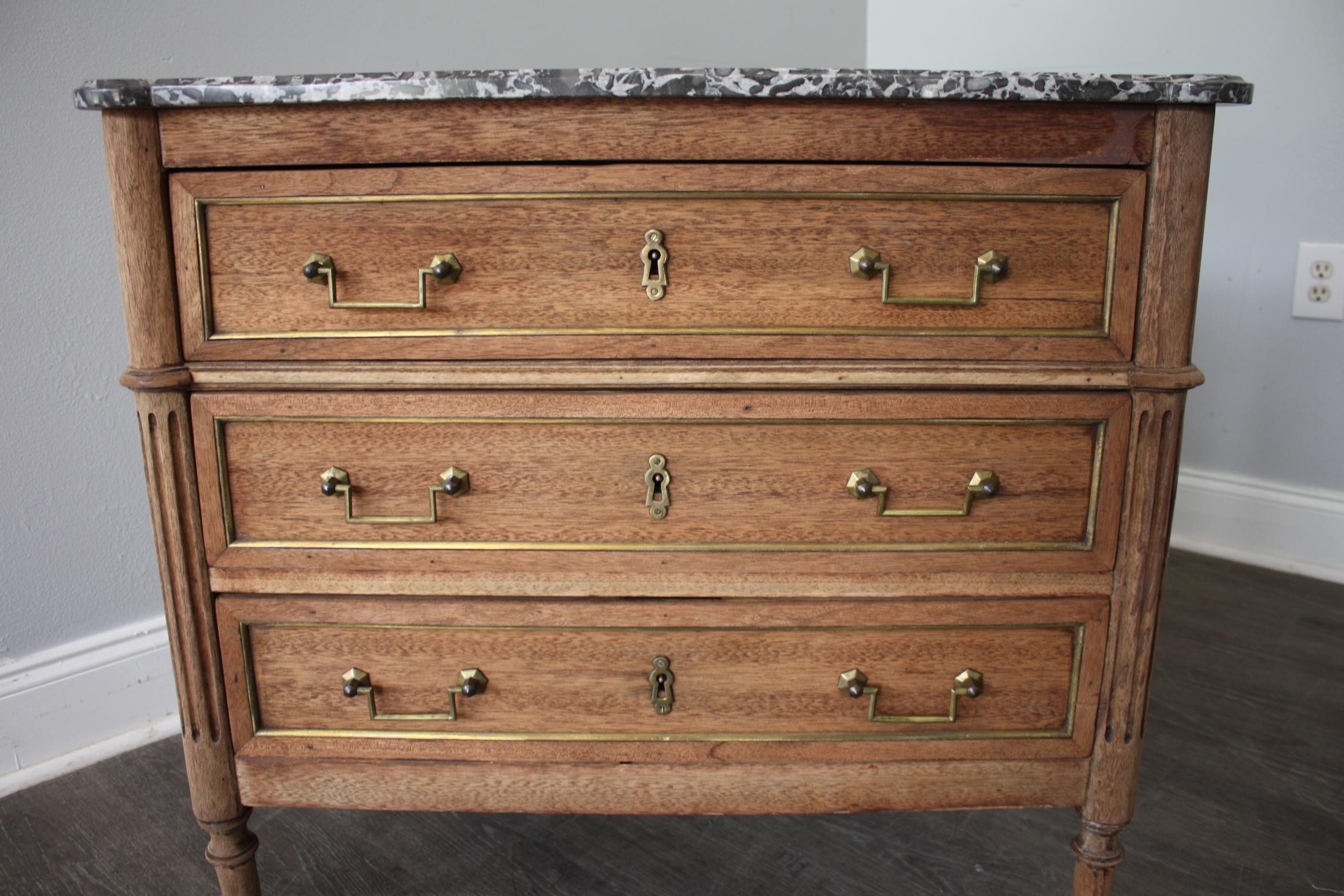 French 19th Century Louis XVI Style Chest 2