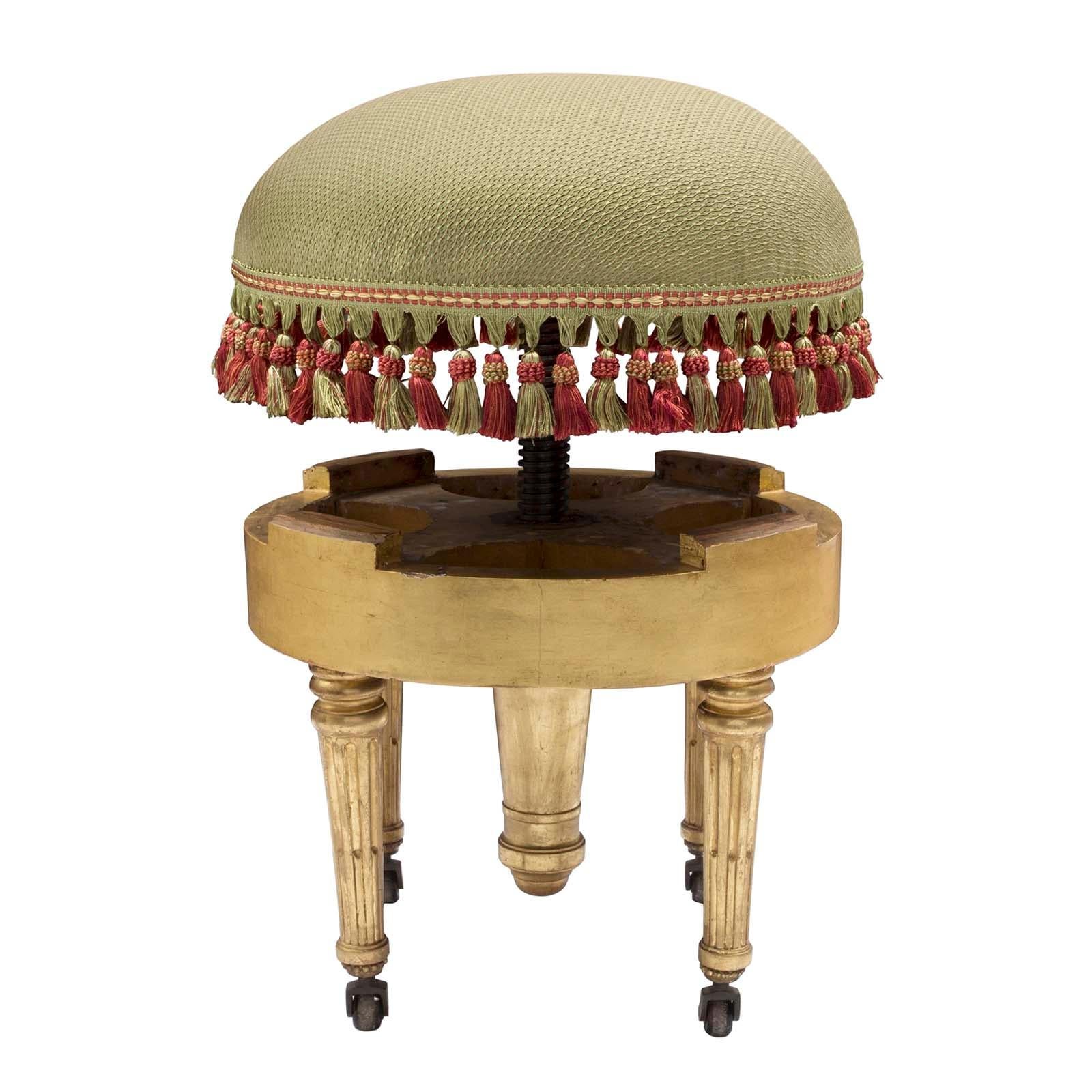 French 19th Century Louis XVI Style Circular Swivel Bench For Sale 1