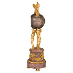 French 19th Century Louis XVI Style Clock, Stamped Vincent, 1855