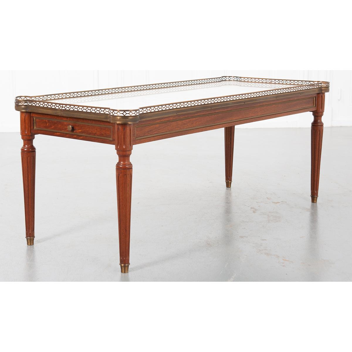 French 19th Century Louis XVI-Style Cocktail Table 3