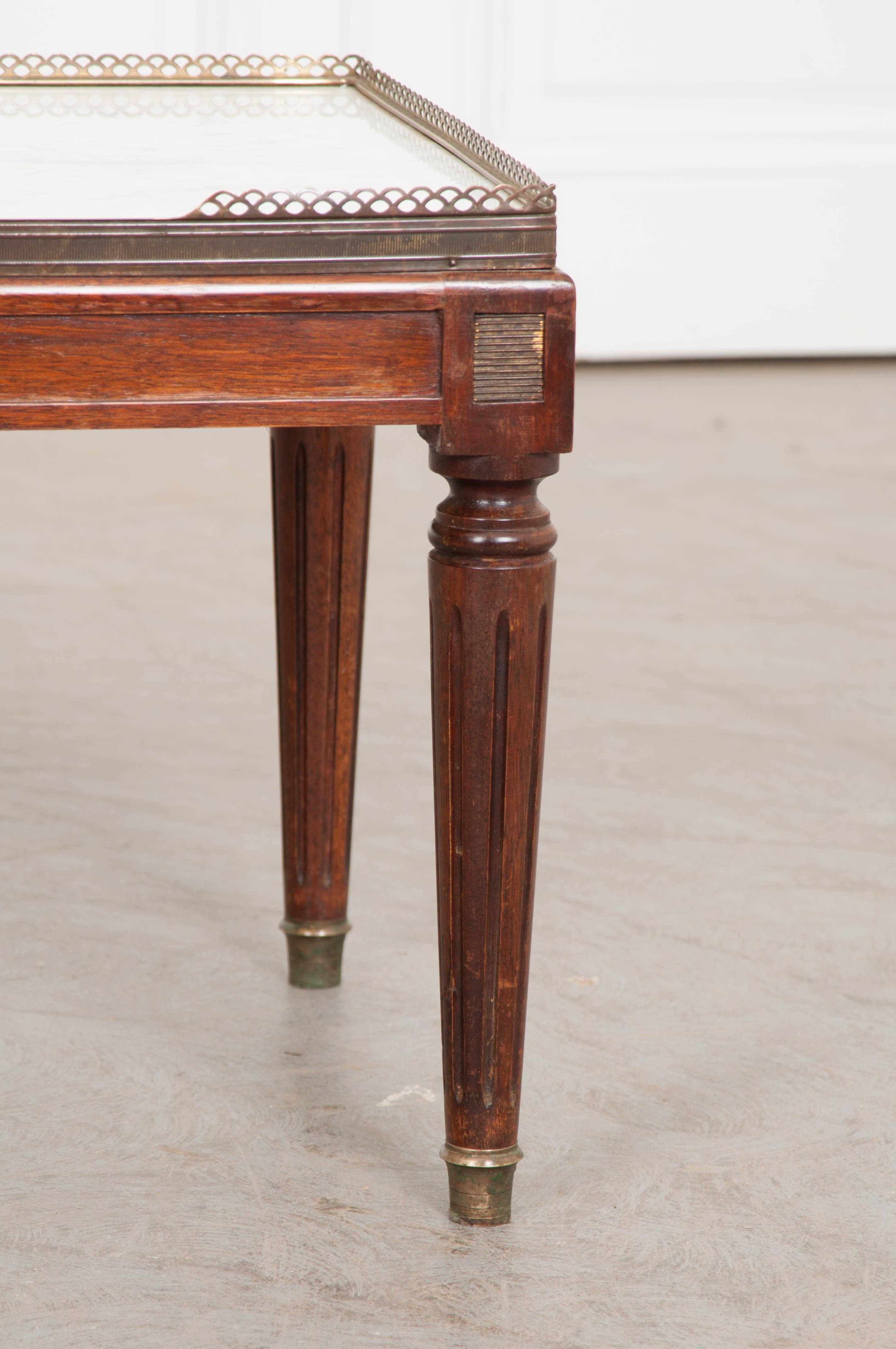 French 19th Century Louis XVI-Style Coffee Table 4