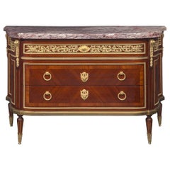 French 19th Century Louis XVI Style Commode Attributed to Paul Sormani