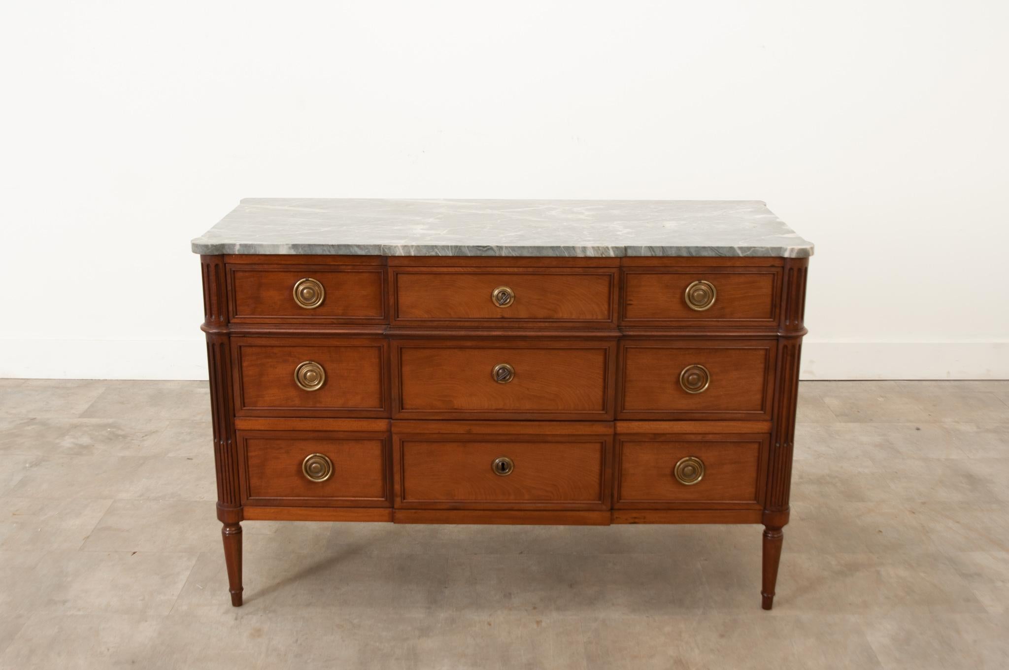 French 19th Century Louis XVI Style Commode 6
