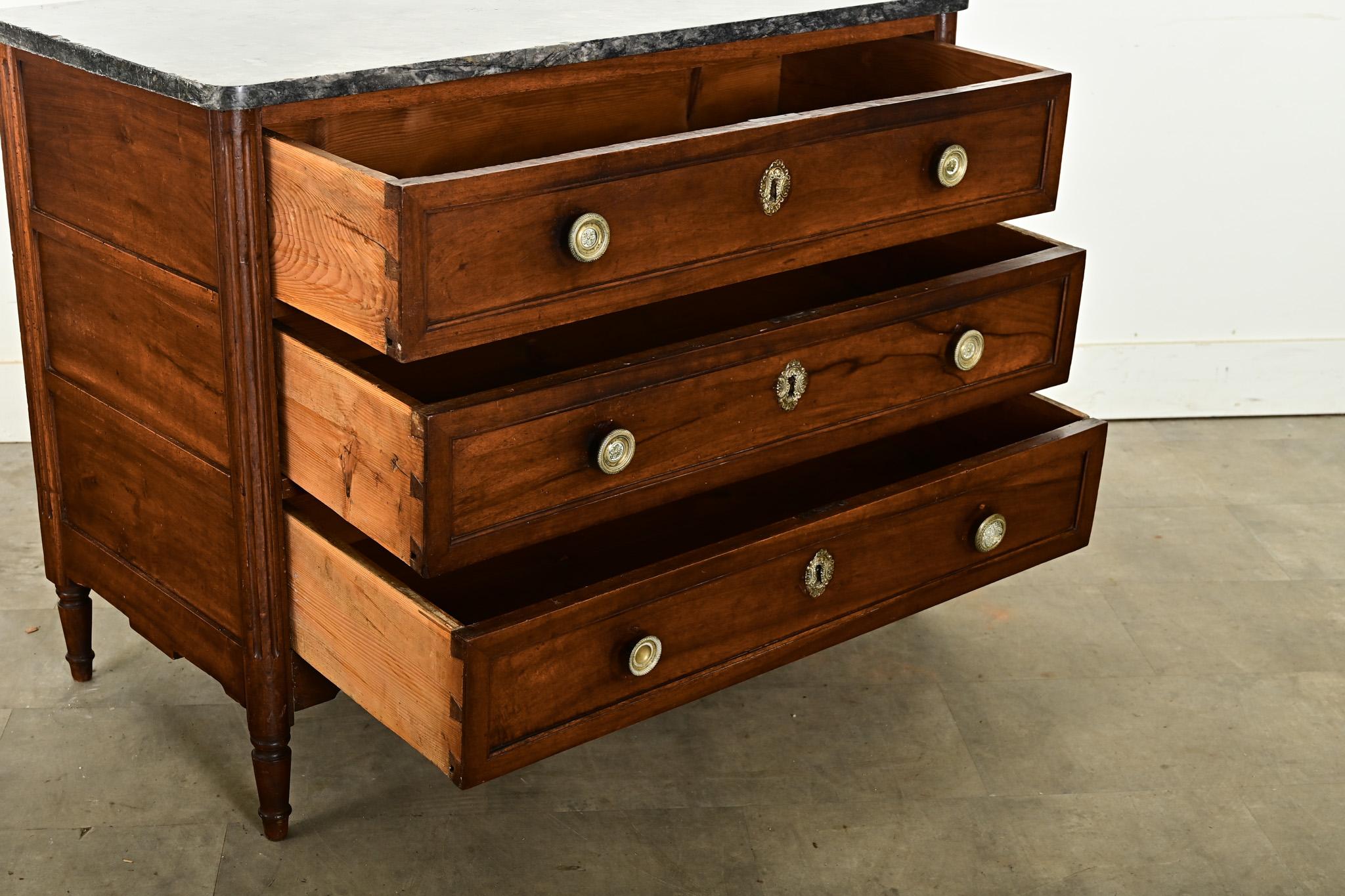 French 19th Century Louis XVI Style Commode For Sale 4
