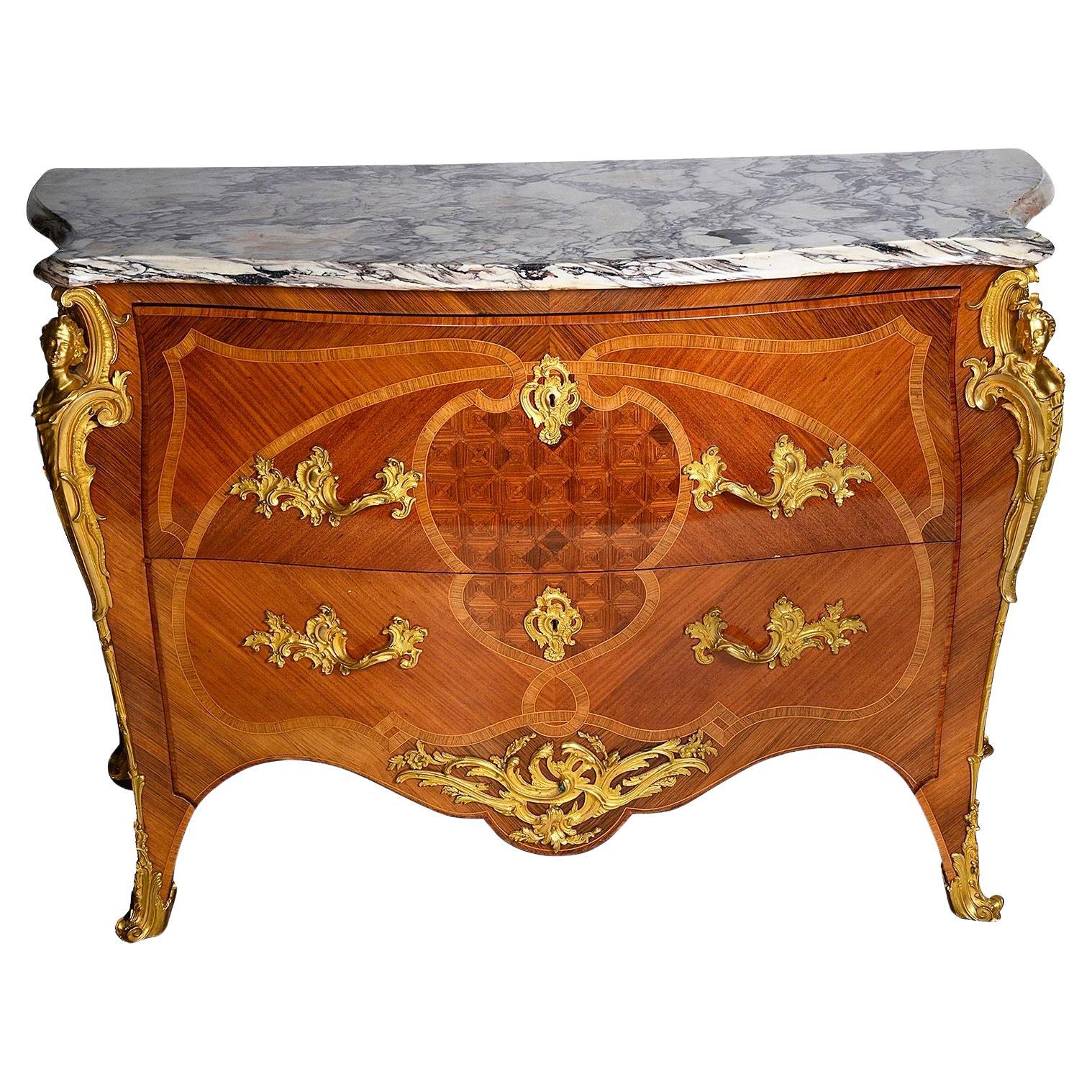French 19th Century Louis XVI style commode. For Sale