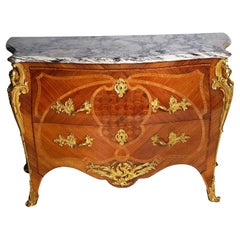 Antique French 19th Century Louis XVI style commode.