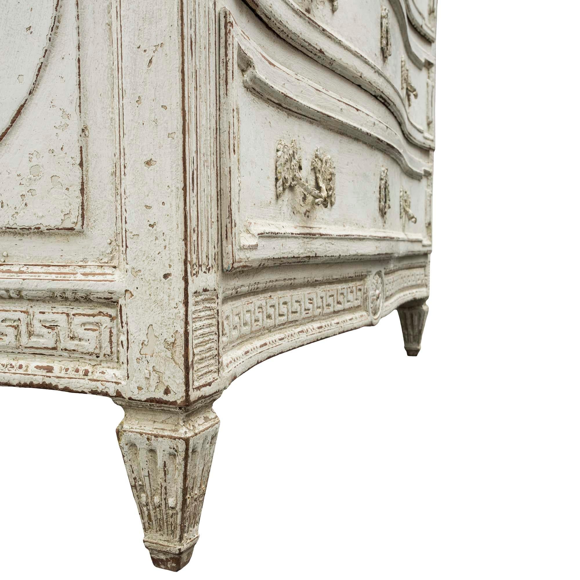 French 19th Century Louis XVI Style Country French Commode For Sale 8