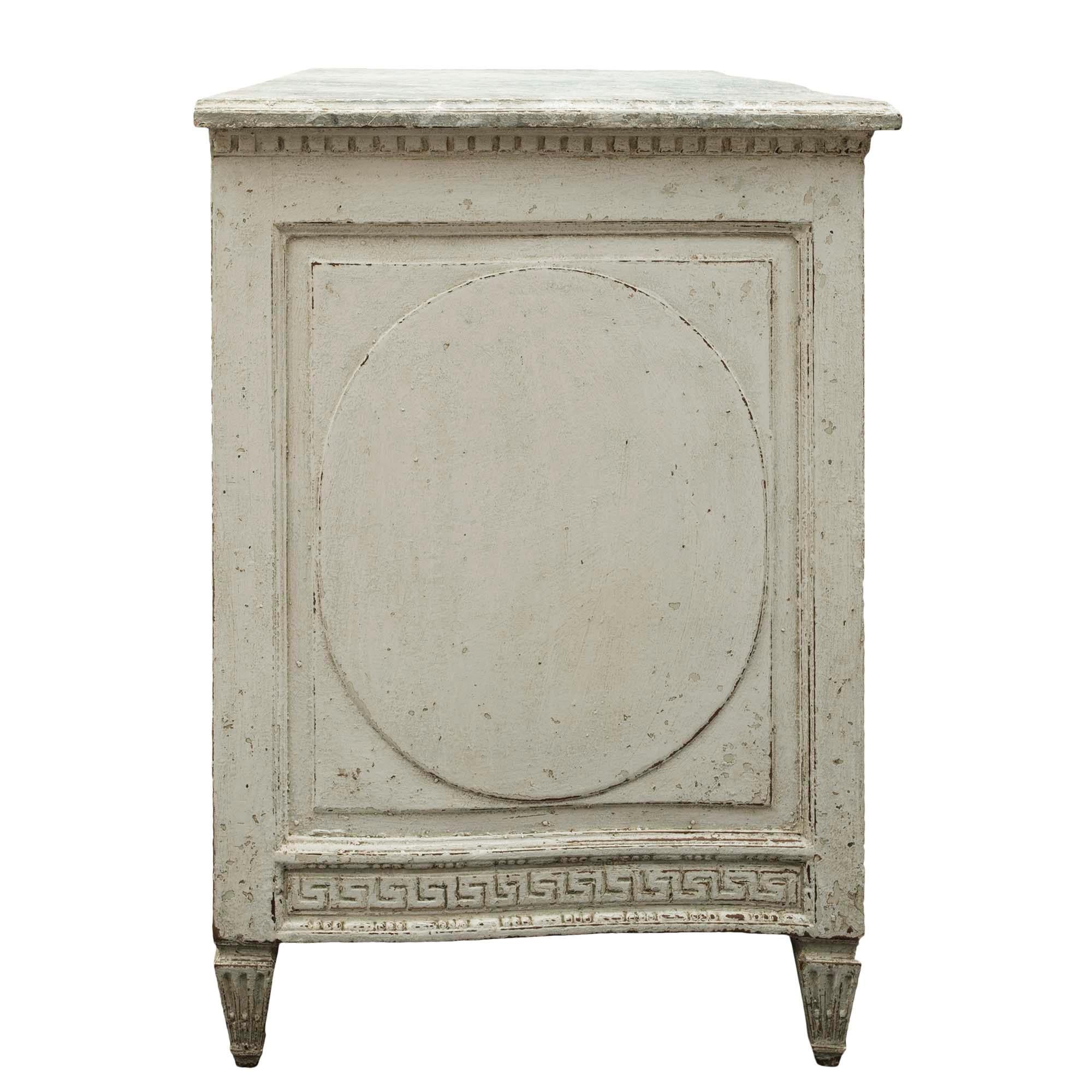 French 19th Century Louis XVI Style Country French Commode For Sale 1