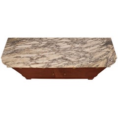 French 19th Century Louis XVI Style Crouch Mahogany Buffet