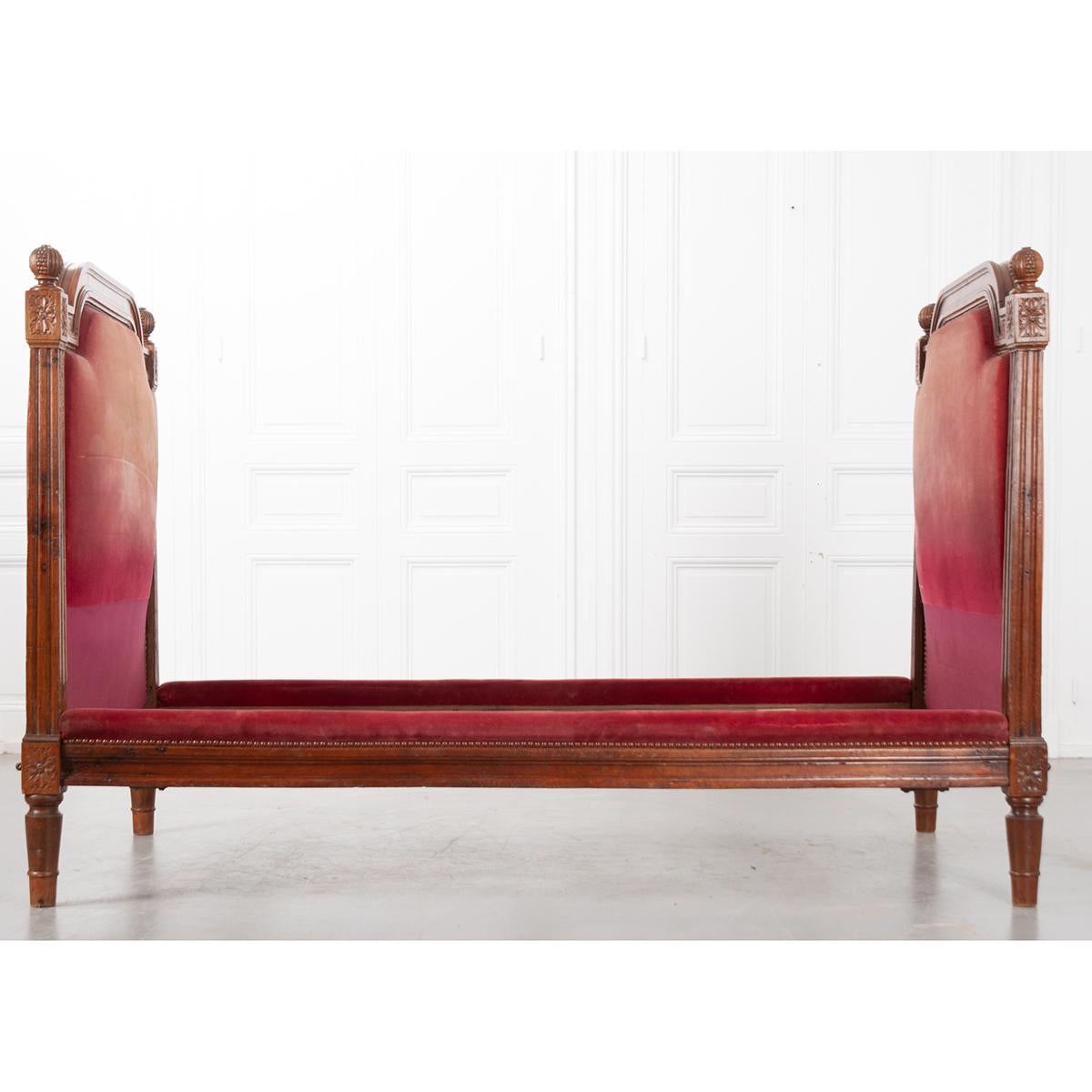 Oak French 19th Century Louis XVI Style Daybed