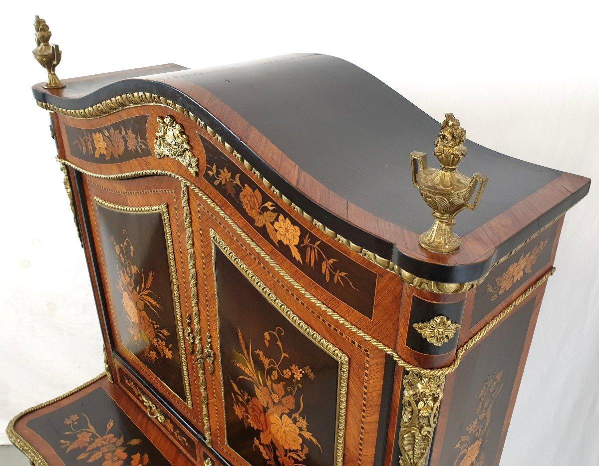 Wood French 19th Century Louis XVI Style Desk Secretary For Sale