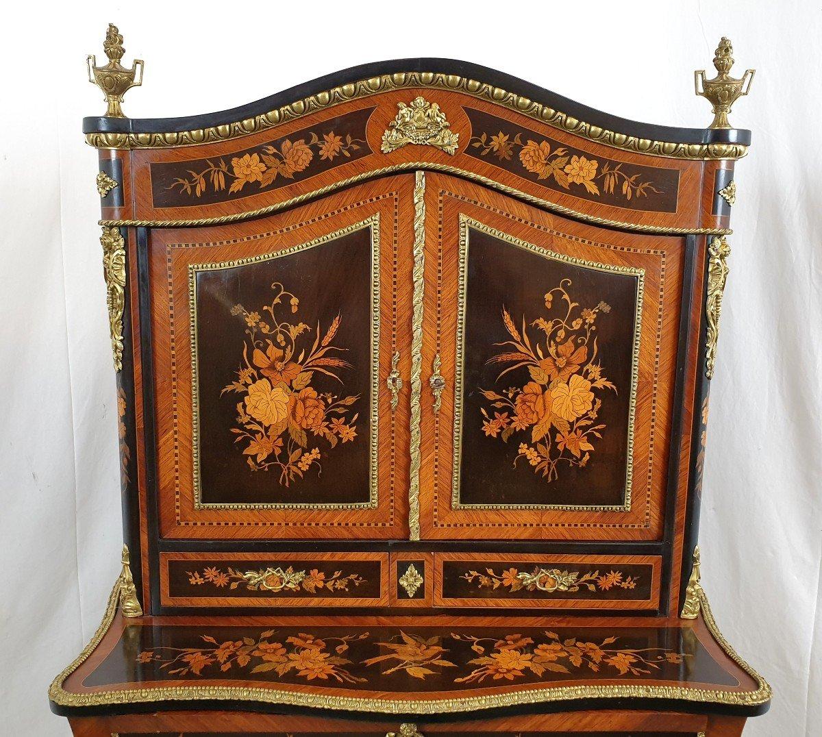 French 19th Century Louis XVI Style Desk Secretary For Sale 1