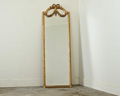 French 19th Century Louis XVI Style Gilt Mirror