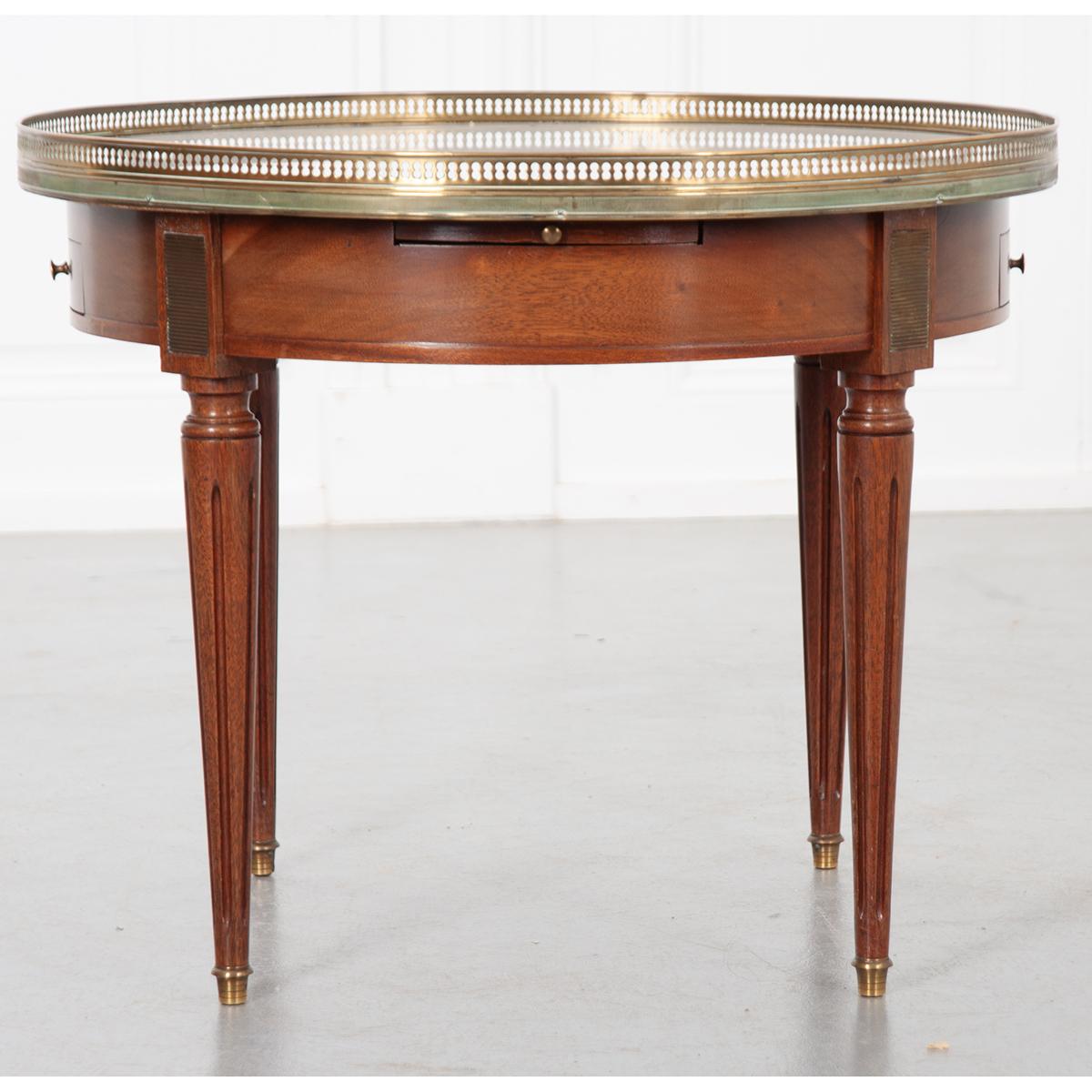 French 19th Century Louis XVI Style Guéridon Coffee Table In Good Condition In Baton Rouge, LA