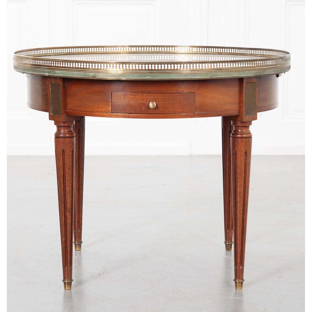 Marble French 19th Century Louis XVI Style Guéridon Coffee Table