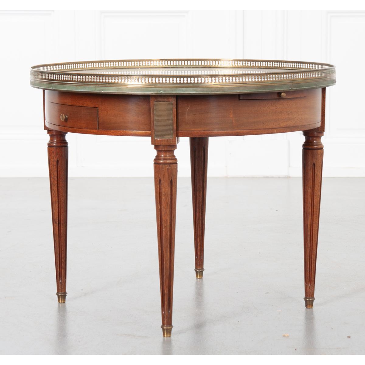 French 19th Century Louis XVI Style Guéridon Coffee Table 1