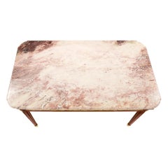 French 19th Century Louis XVI Style Mahogany and Ormolu Center Table