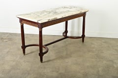 French 19th Century Louis XVI Style Mahogany Center Table