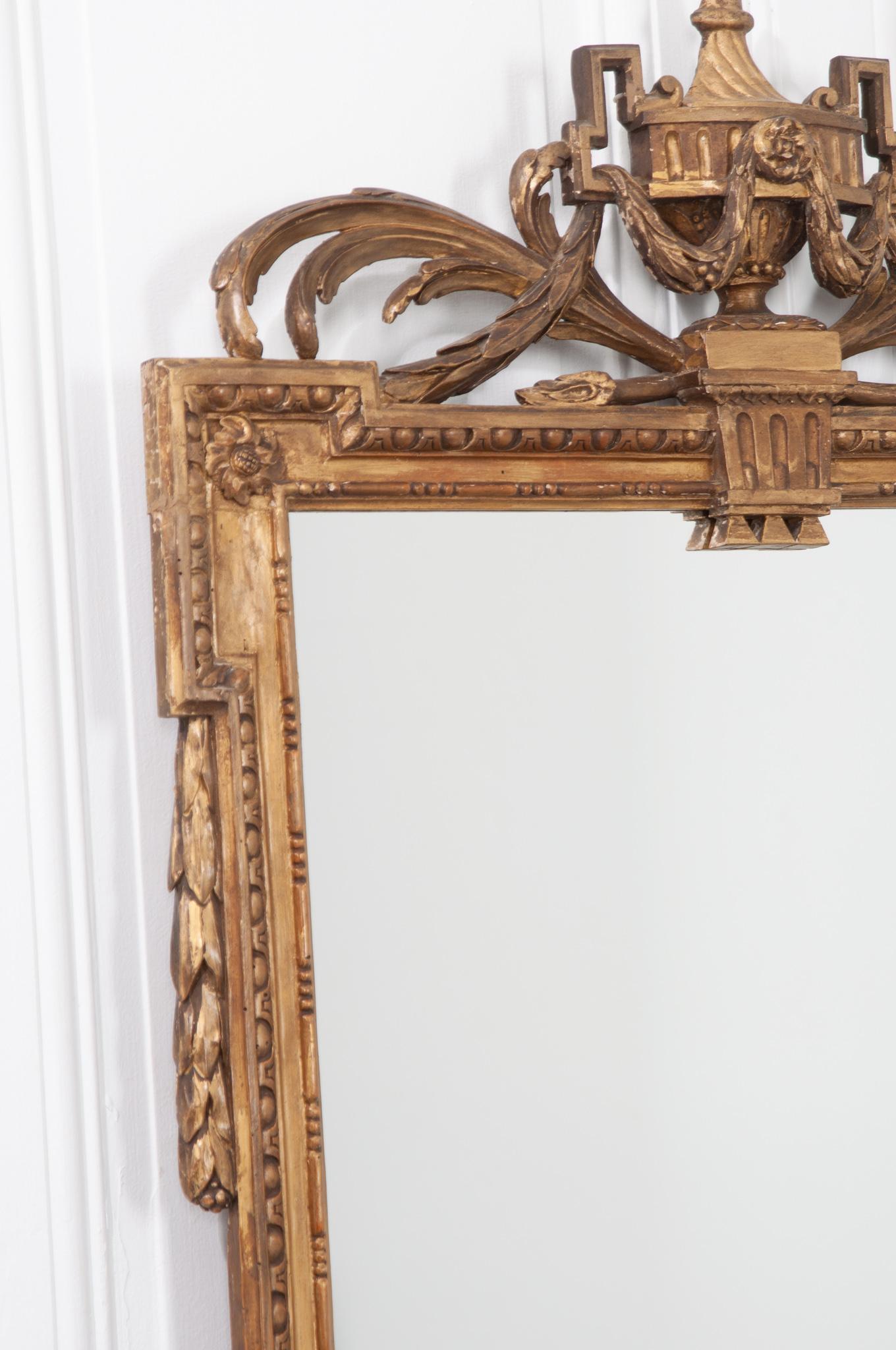 French 19th Century Louis XVI Style Mirror 1