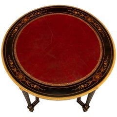 French 19th Century Louis XVI Style Napoleon III Period Center Table