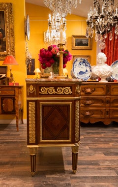 French 19th Century Louis XVI Style Ormolu-Mounted Commode after J F Leleu