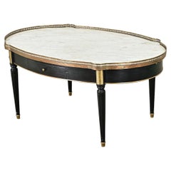French 19th Century Louis XVI Style Oval Coffee Table