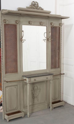 French 19th Century Louis XVI Style Painted Hall Tree