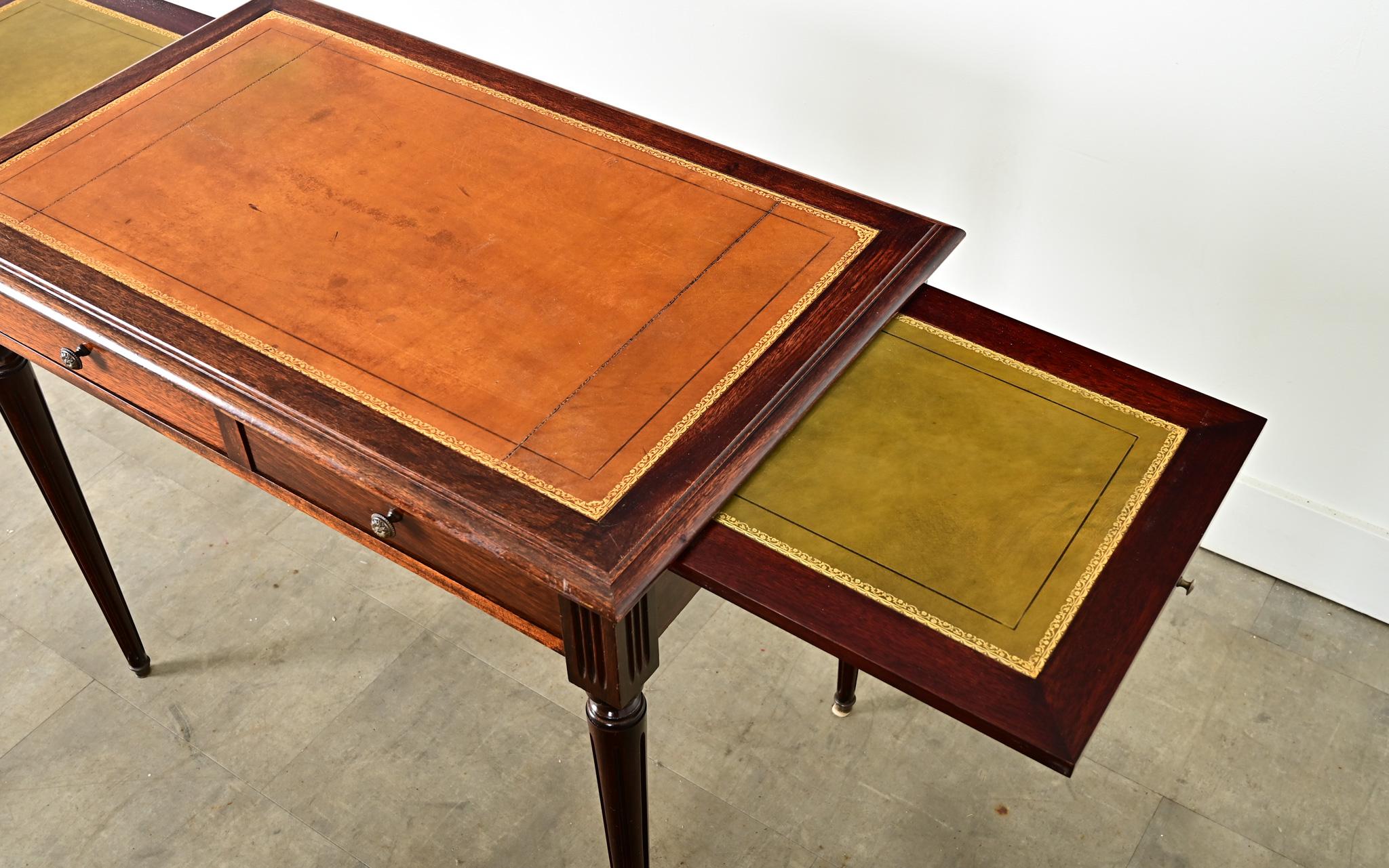 French 19th Century Louis XVI Style Petite Writing Desk For Sale 3