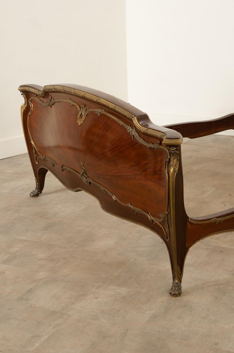 French 19th Century Louis XVI Style Queen Bed For Sale at 1stDibs
