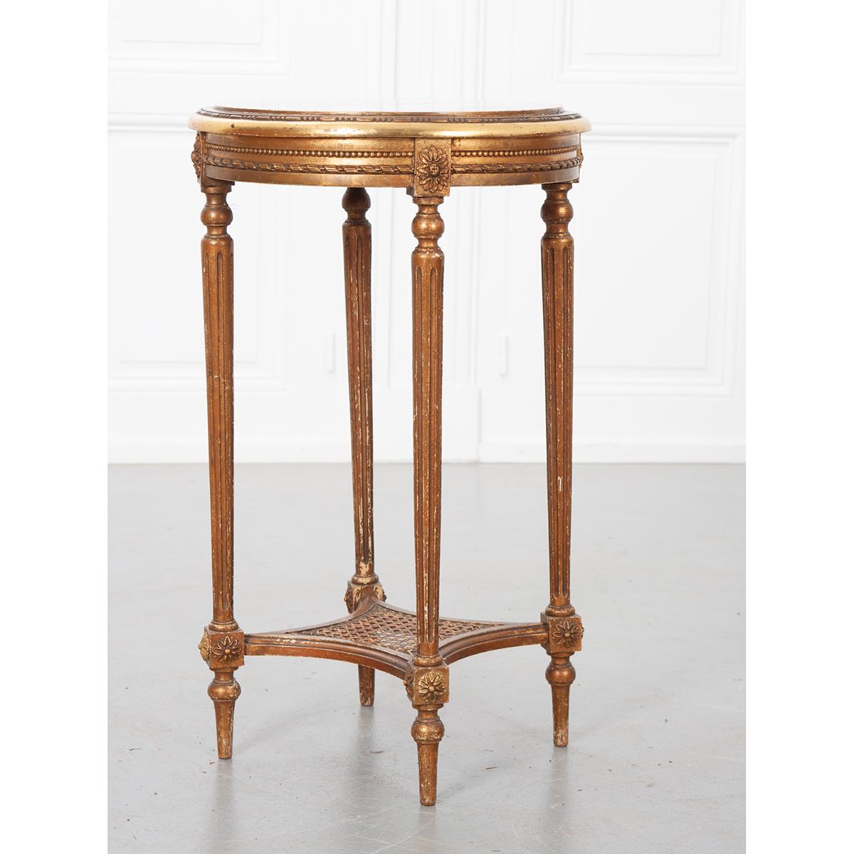 French 19th Century Louis XVI Style Side Table 2