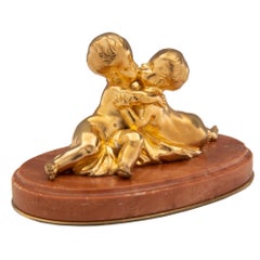 French 19th Century Louis XVI Style Small Scale Statue/Paperweight