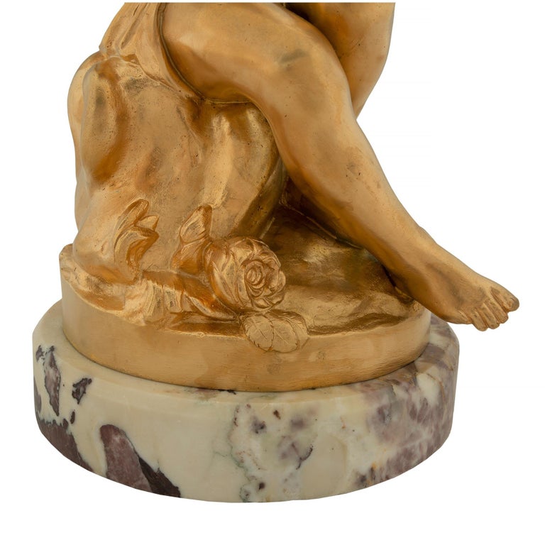 French 19th Century Louis XVI Style Statue after Étienne-Maurice Falconet For Sale 1
