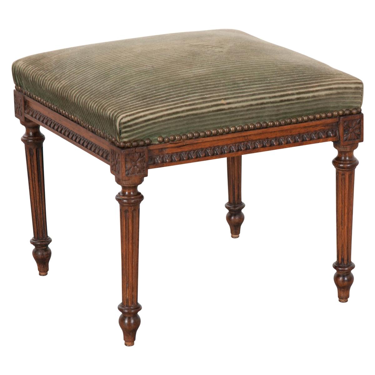 French 19th Century Louis XVI-Style Stool