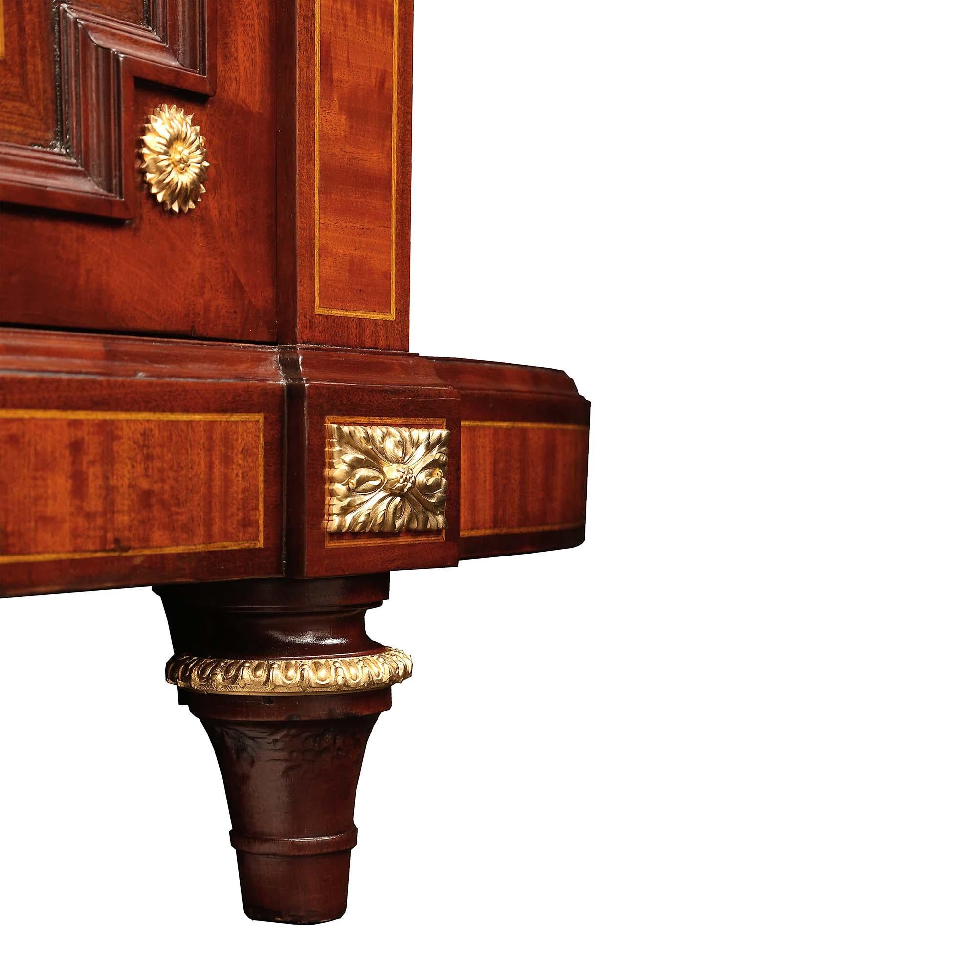 French 19th Century Louis XVI Style Tulipwood and Kingwood Buffet 9